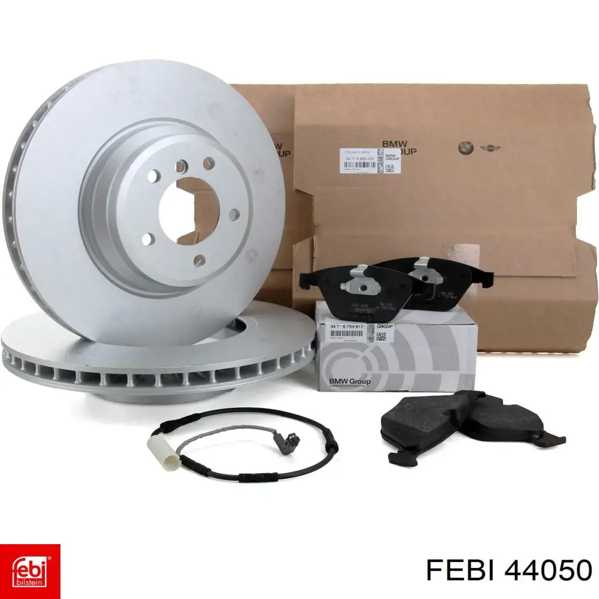 Disco de freno 44050 Febi