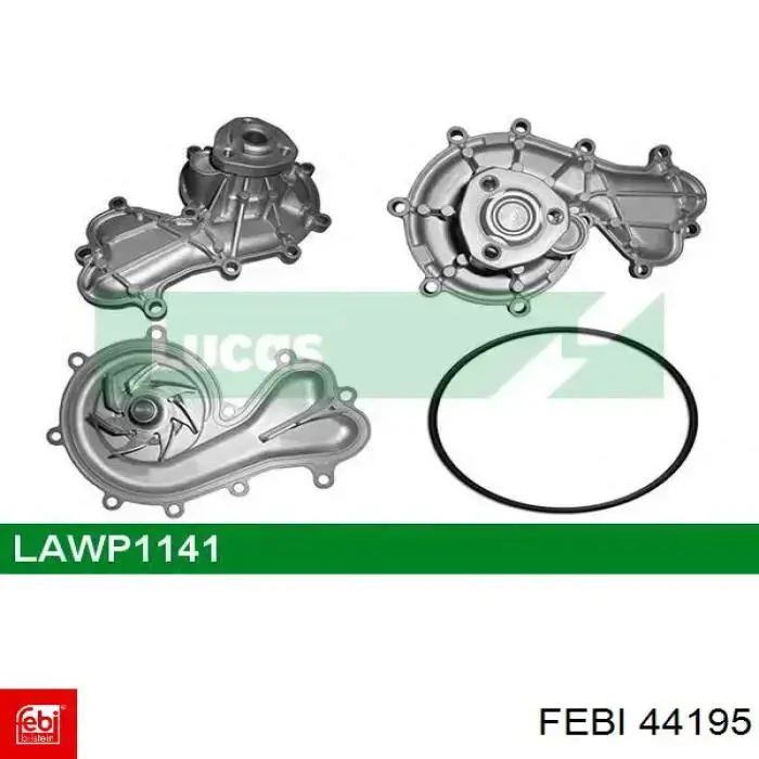 Motor de agua Febi 44195