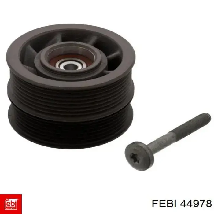 Comprar 44978 Febi Polea tensora, correa poli V