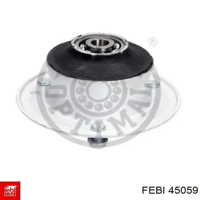 Soporte del amortiguador delantero Febi 45059
