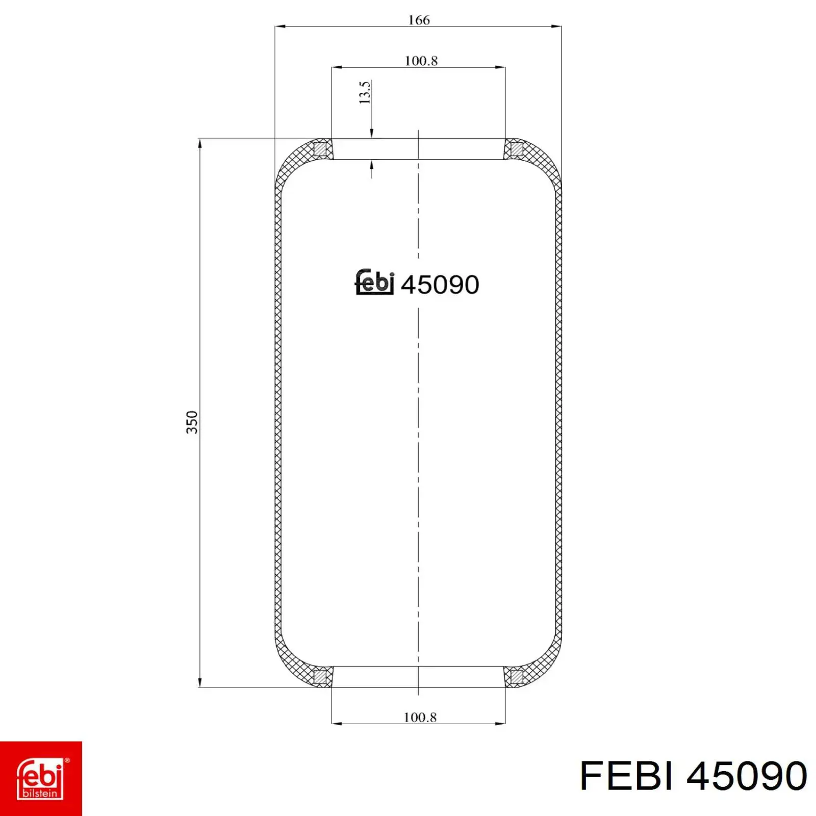 98445471 Iveco muelle neumático, suspensión, eje trasero