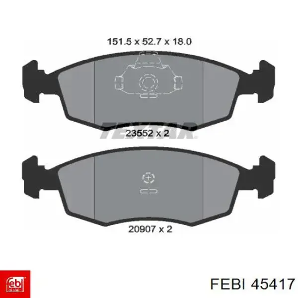 Sensor de nivel de refrigerante del depósito Febi 45417 precio, desde 17,77 EUR
