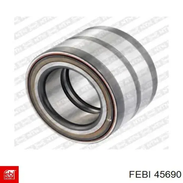 Cojinete de cubo delantero/trasero 139819805 Mercedes