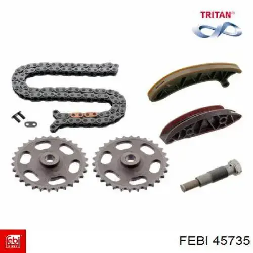 Kit de cadena de distribución Febi 45735 precio, desde 187,18 EUR