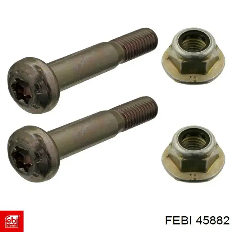 Comprar 45882 Febi Tornillo de fijación de la rótula de suspensión delantera al muñón