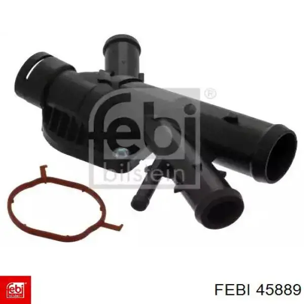 Comprar 45889 Febi Brida del sistema de refrigeración (triple unión)