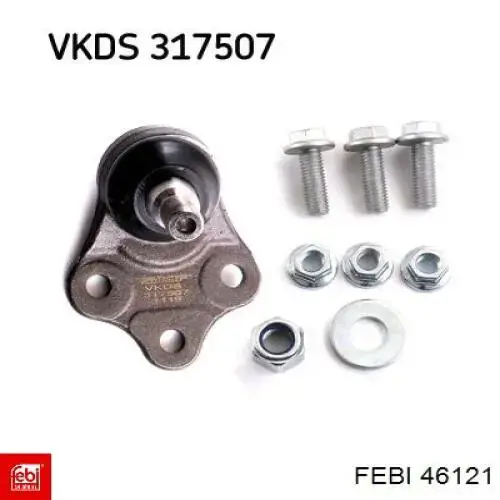 Comprar 6G9N3395BB Ford Rótula inferior de suspensión