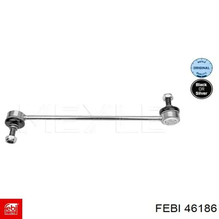 Comprar 46186 Febi Buje de barra estabilizadora delantera, juego
