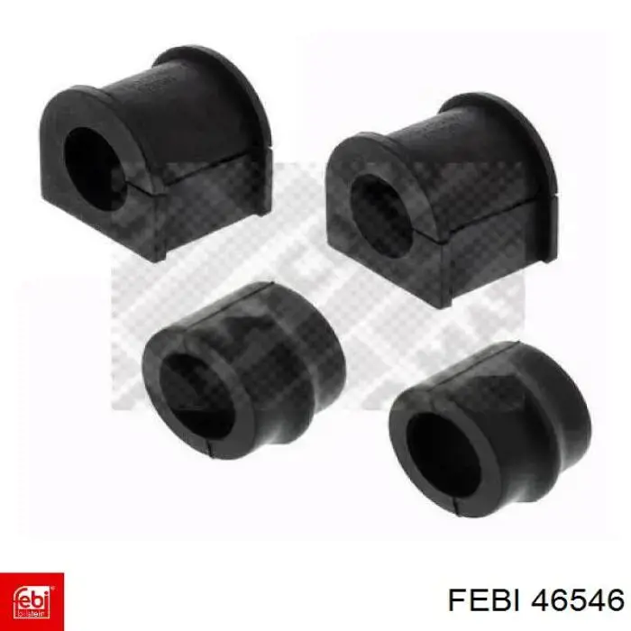 Buje de barra estabilizadora delantera, juego Febi 46546 precio, desde 59,99 EUR