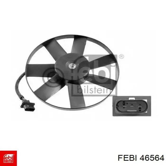 Ventilador de radiador Febi 46564 precio, desde 89,26 EUR