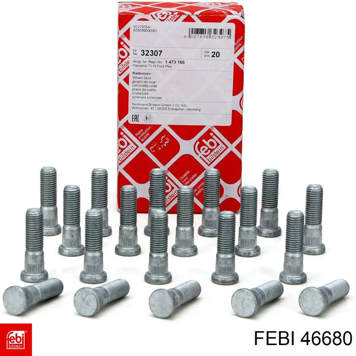 Tornillo de rueda Ford Sierra 1 GBC