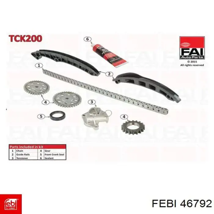 Kit de cadena de distribución Cautex 462614 precio, desde 338,26 EUR
