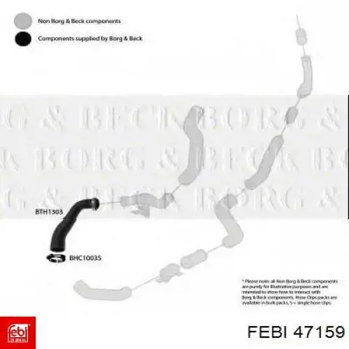 Comprar 47159 Febi Tubo intercooler