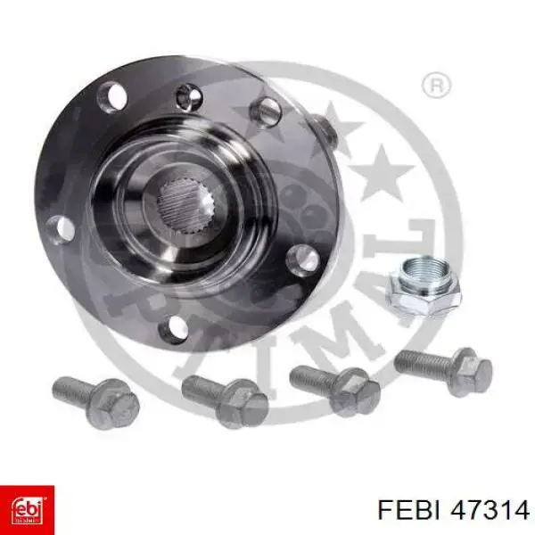Buje de rueda delantero 29SKV372 SKV