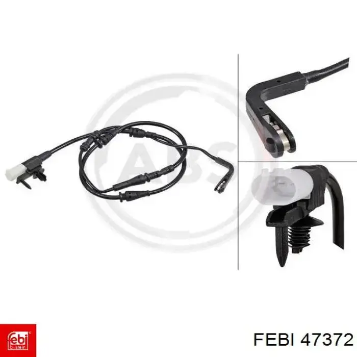 Sensor de desgaste de pastillas de freno trasero Road House 001127