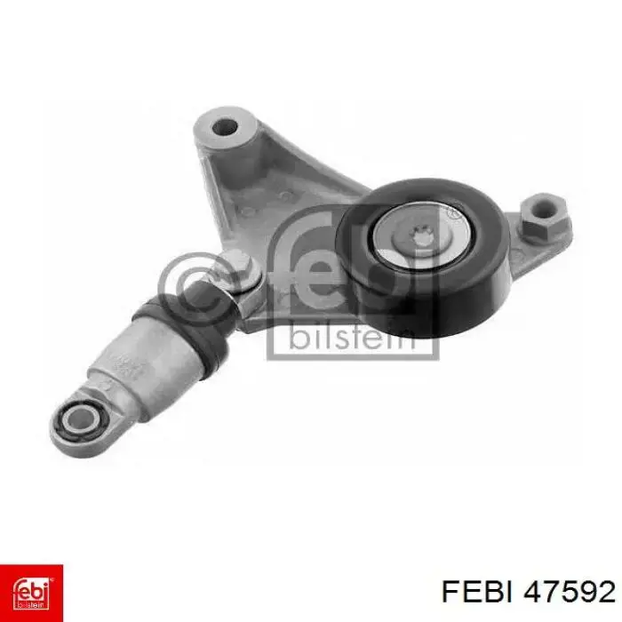 Tensor de la correa trapecial poli v para Toyota RAV4 III (A3)