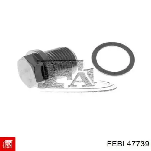 Tapón del cárter de aceite 47739 Febi