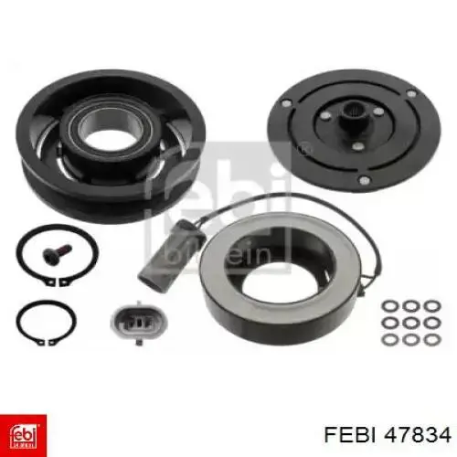 Comprar 47834 Febi Polea del compresor de aire acondicionado