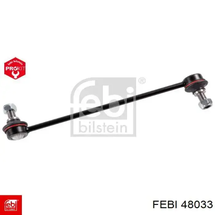 Bieleta estabilizadora delantera Febi 48033 precio, desde 13,63 EUR