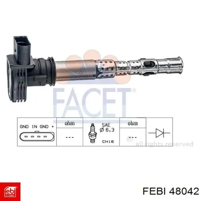 Bieleta estabilizadora delantera izquierda Febi 48042 precio, desde 23,20 EUR