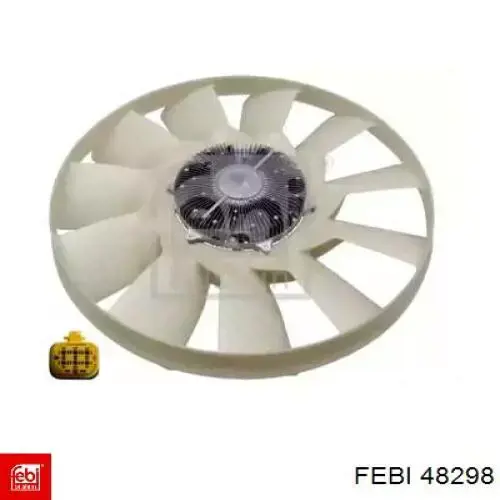 48298 Febi embrague, ventilador del radiador