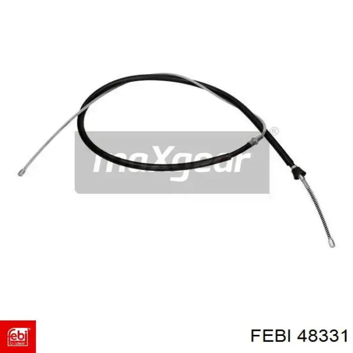 48331 Febi cable de freno de mano trasero derecho/izquierdo