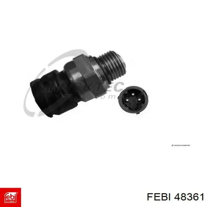 Sensor de presión, frenos de aire FEBI 48361