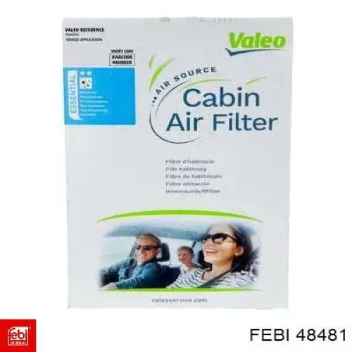 Comprar 48481 Febi Filtro de aire del habitáculo