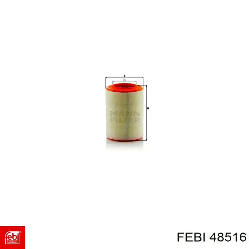 Comprar 48516 Febi Filtro de aire