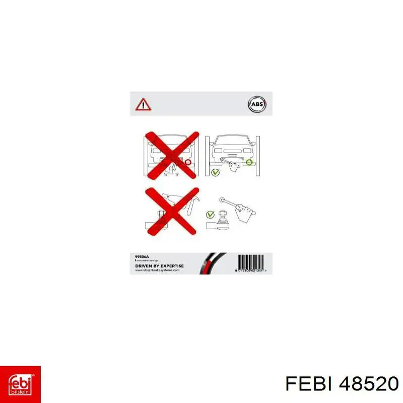 48520 Febi Filtro de aire de motor