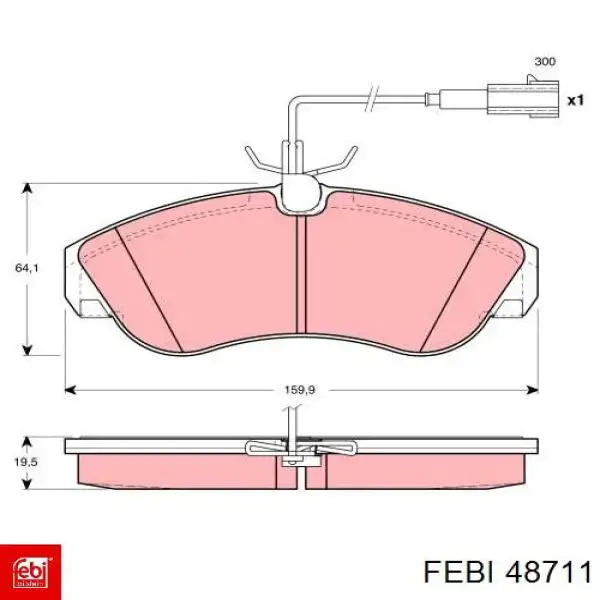 F400001 Fersa Cubo delantero