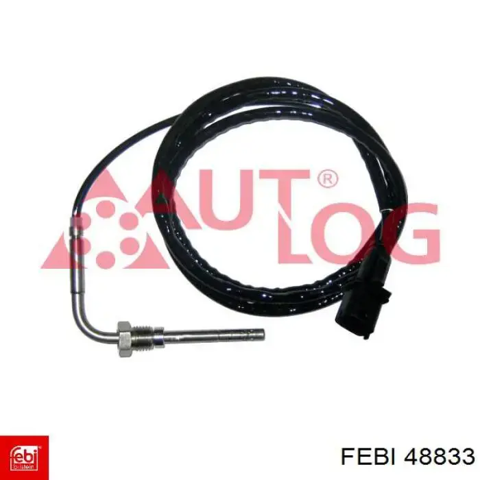 48833 Febi Sensor de temperatura de gases de escape después del filtro de partículas