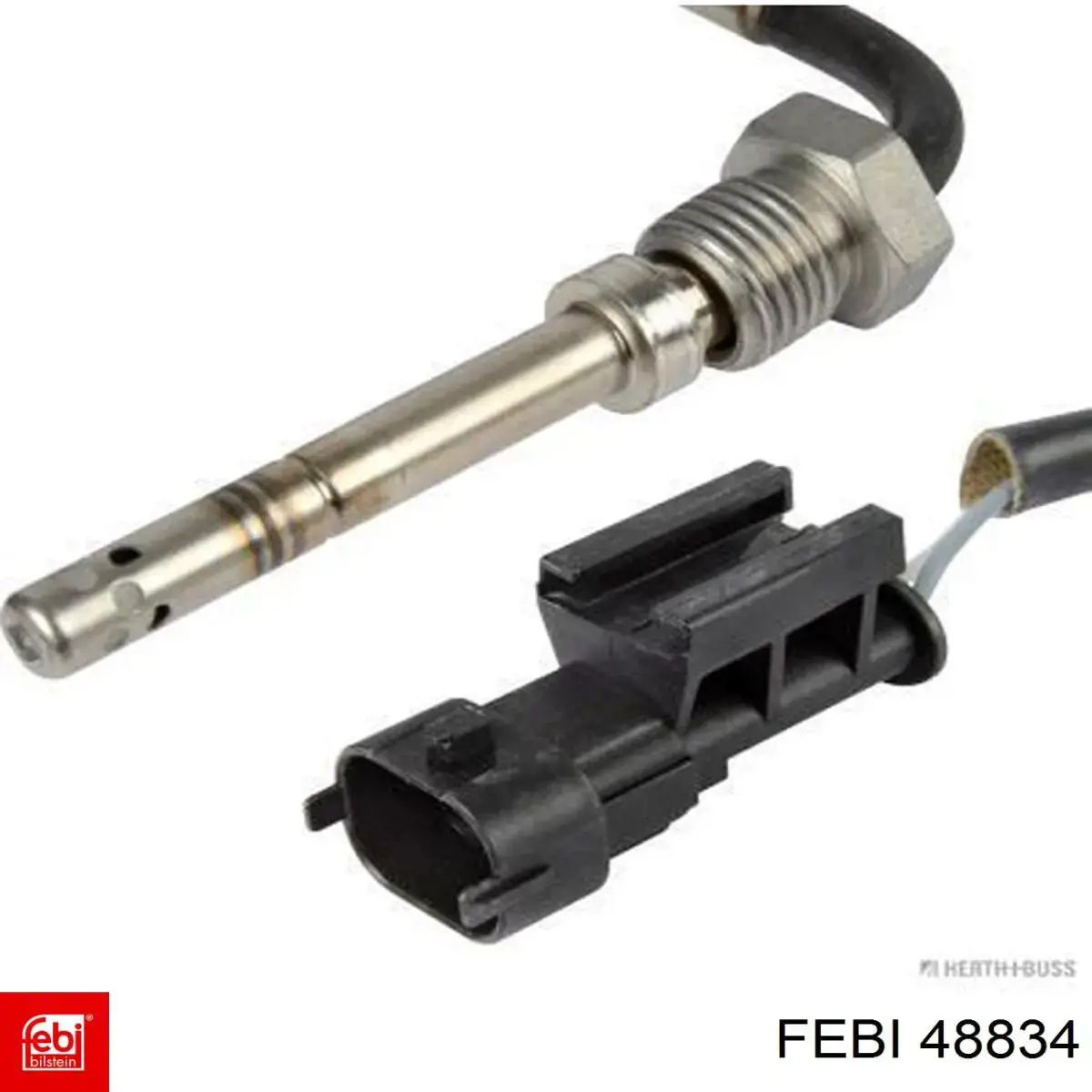 Sensor de temperatura de gases de escape después del filtro de partículas Febi 48834 precio, desde 95,83 EUR