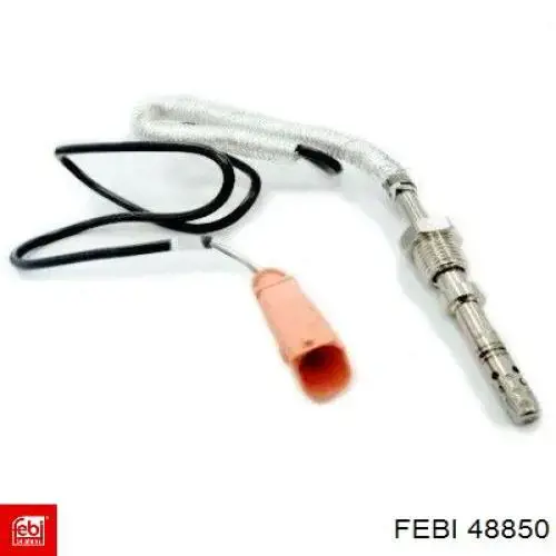 48850 Febi sensor de temperatura, gas de escape, después de filtro hollín/partículas