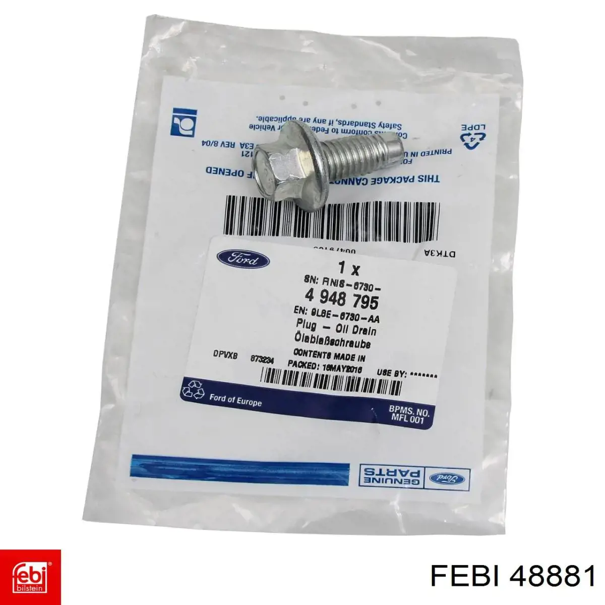 Tapon de cárter Febi 48881