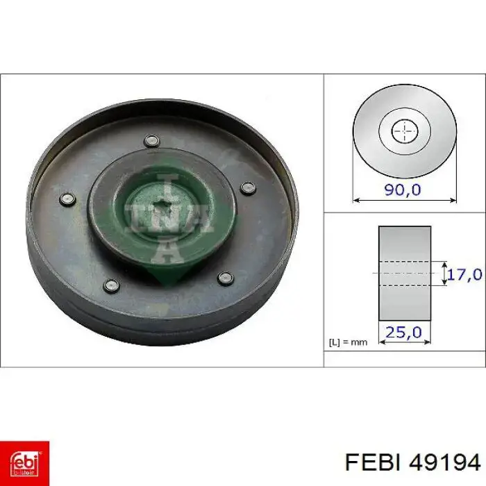 Comprar 49194 Febi Boquilla del lavaparabrisas izquierda