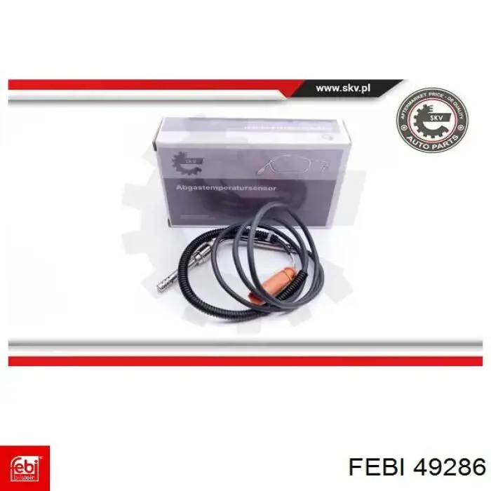 Comprar 49286 Febi Sensor de temperatura de gases de escape después del filtro de partículas