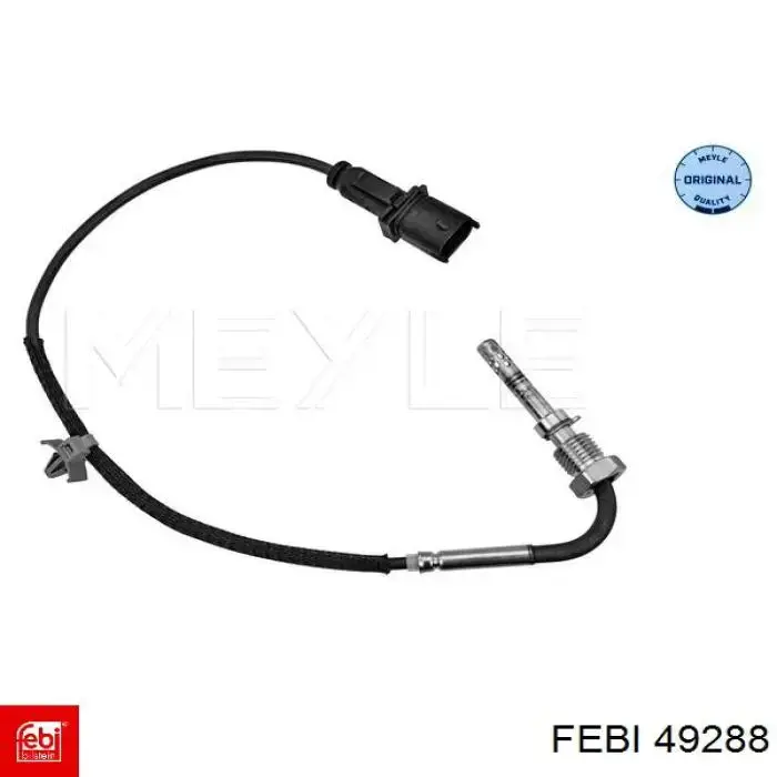 Sensor de temperatura de gases de escape en catalizador 550828A ERA