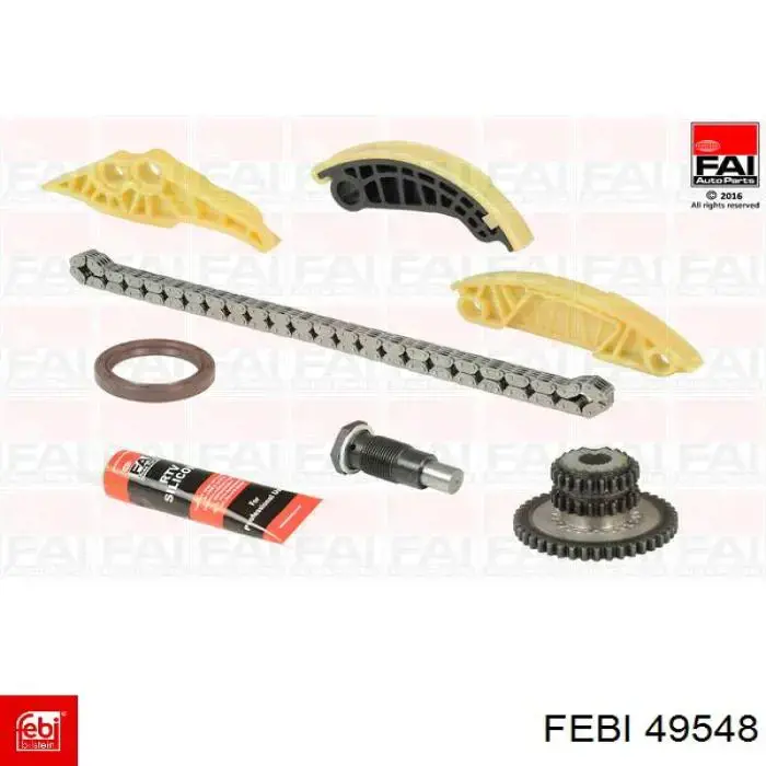 Cadena de distribución del eje de equilibrado Febi 49548 precio, desde 117,51 EUR