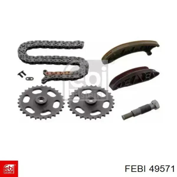 Kit de cadena de distribución 49571 Febi