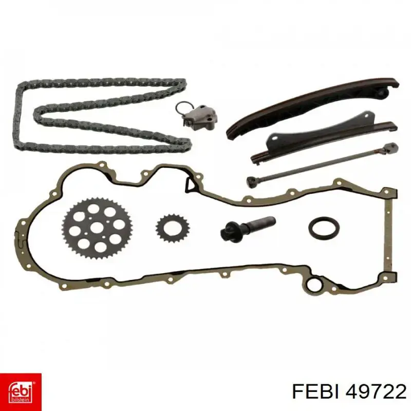 Kit de cadena de distribución Febi 49722 precio, desde 84,93 EUR