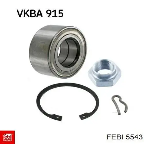 Comprar 5543 Febi Cojinete de rueda delantero
