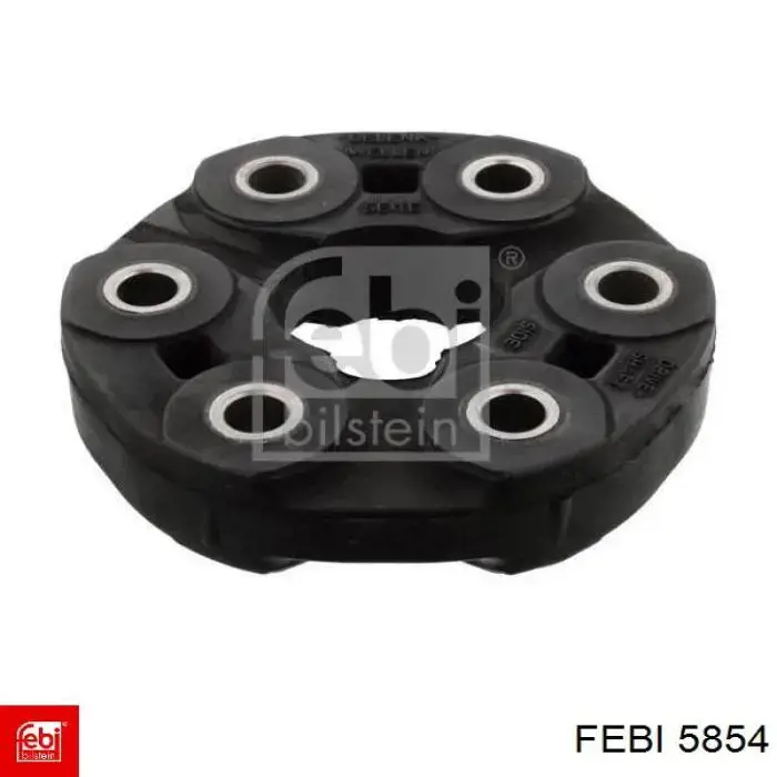 Acoplamiento elástico delantero del cardán Febi 5854 precio, desde 75,98 EUR