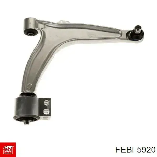 Brazo inferior derecho de la suspensión delantera Febi 5920 precio, desde 46,52 EUR