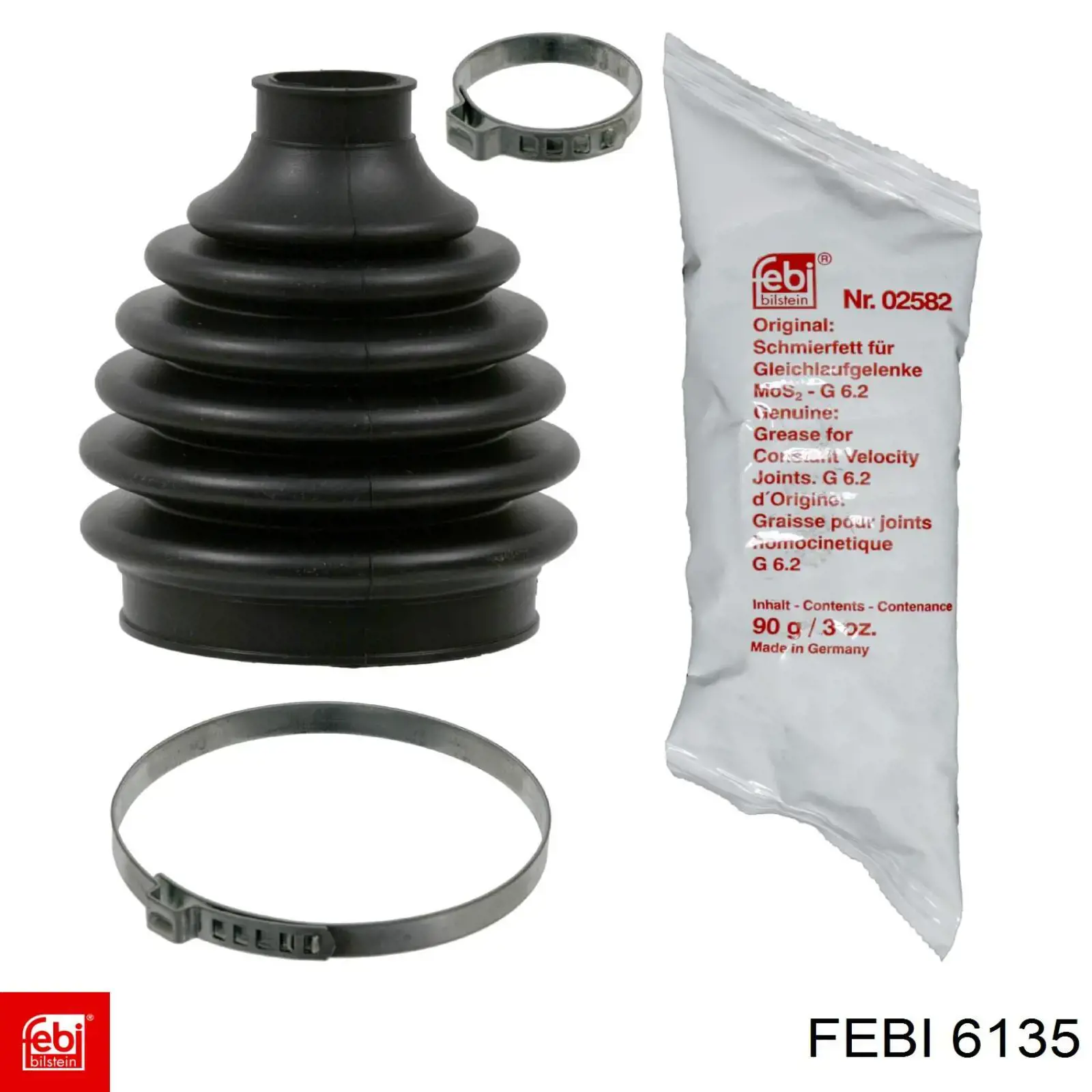 Fuelle, palier delantero exterior Febi 6135 precio, desde 8,45 EUR