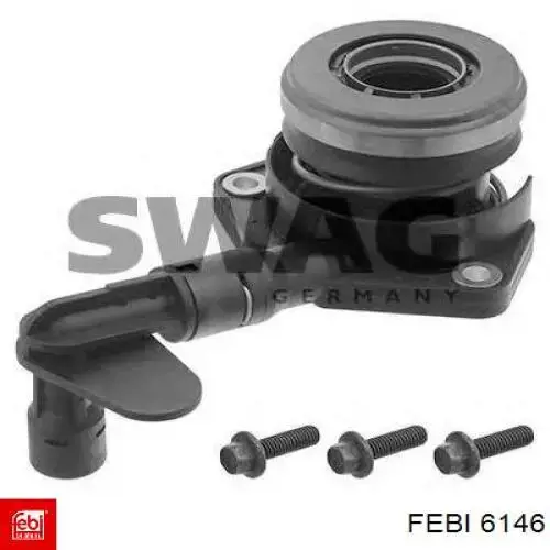 Comprar 6146 Febi Polea tensora, correa poli V