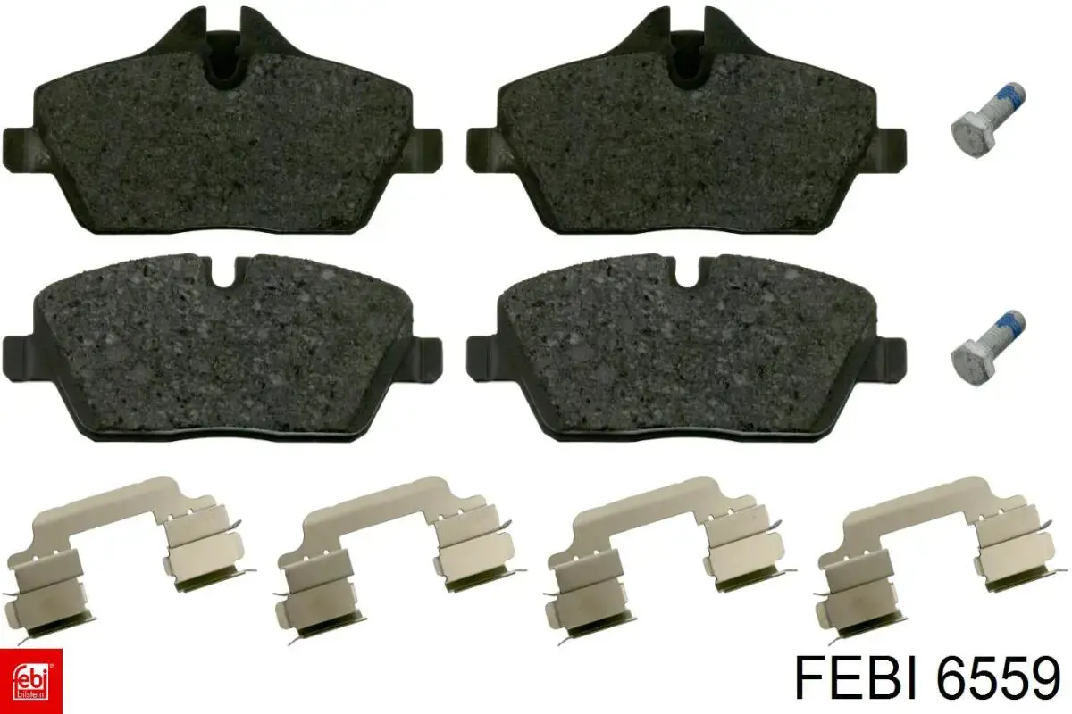 6559 Febi Silentblock de brazo de suspensión delantero inferior