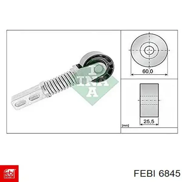 01204 Auger silentblock delantero de ballesta delantera