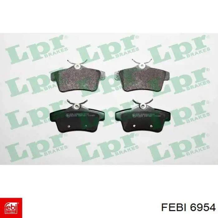 6954 Febi Bombilla de cruce