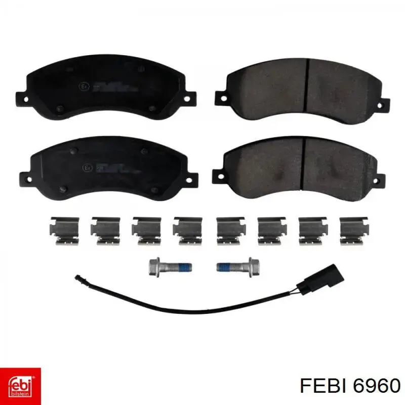 6960 Febi Bombilla de cruce